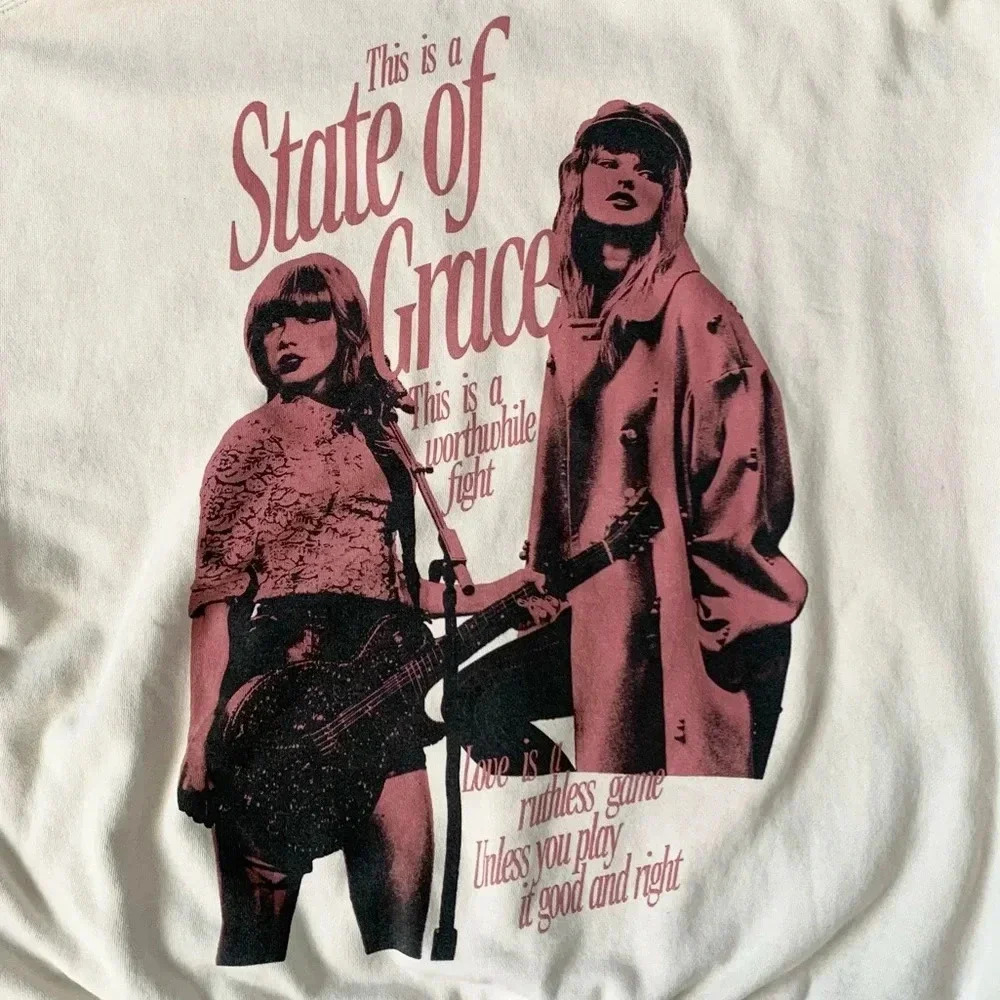 Taylor Swift Ref Taylor’s version cream color hoodie - Picture 9 of 9